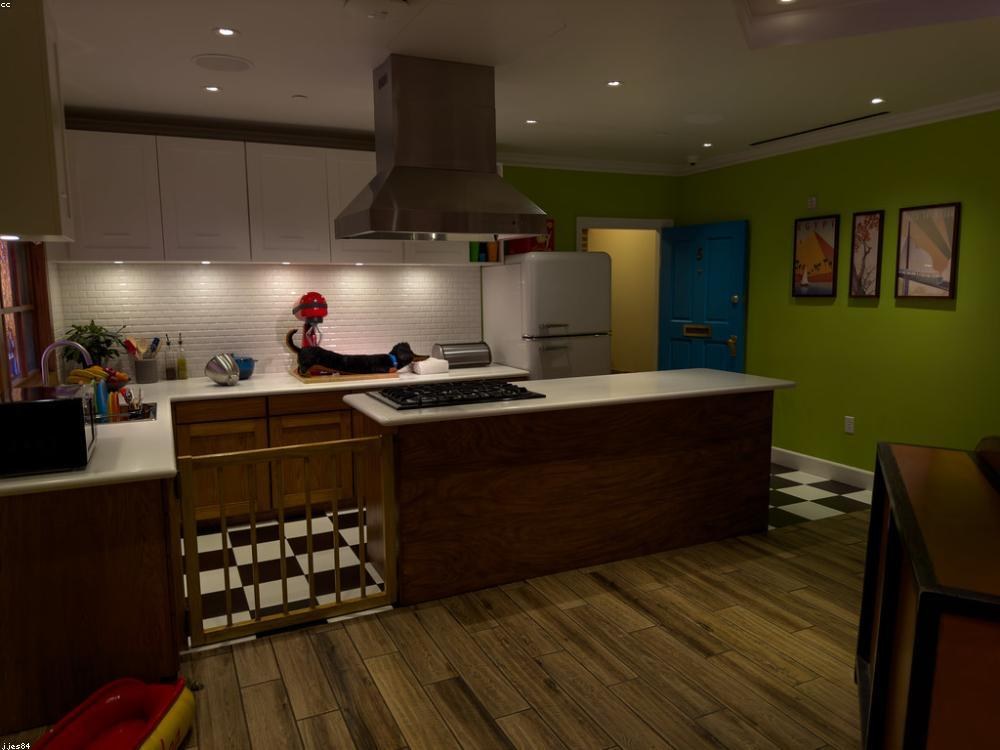 Amenities fully equipped kitchen