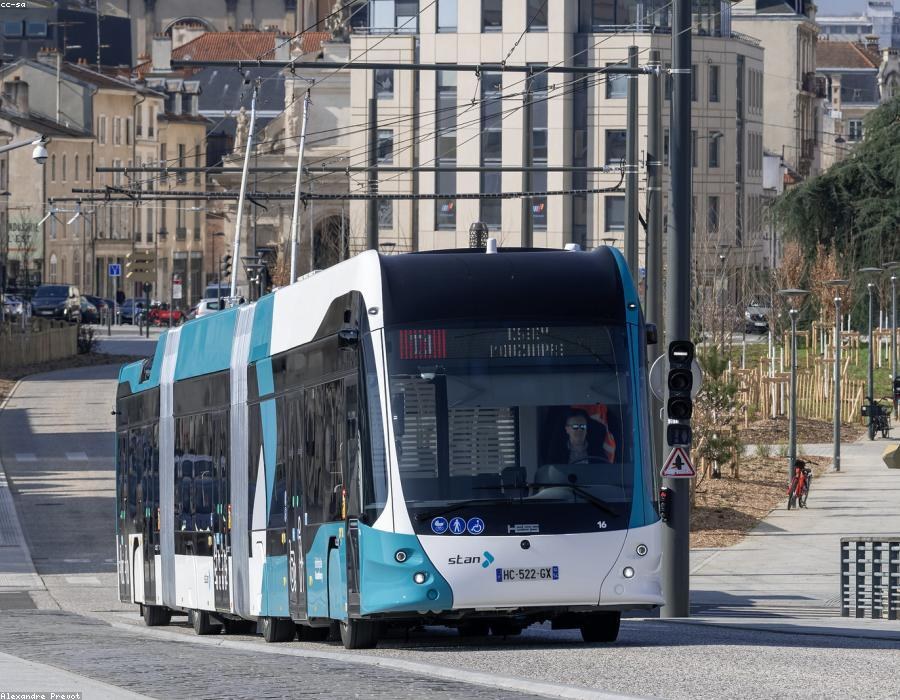 european city tram travel